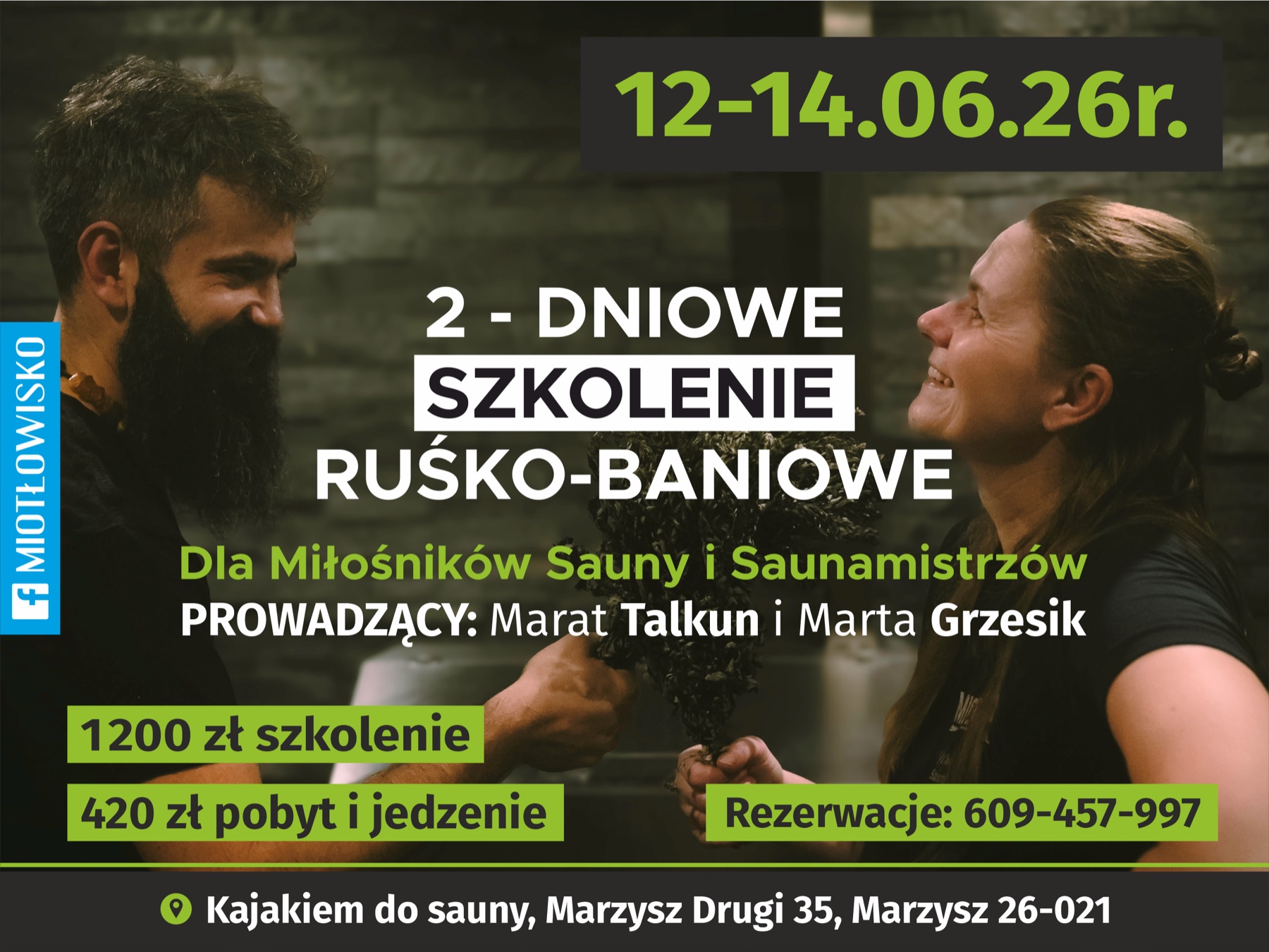 Szkolenie rusko-baniowe Miotłowisko Jantarnia 2026